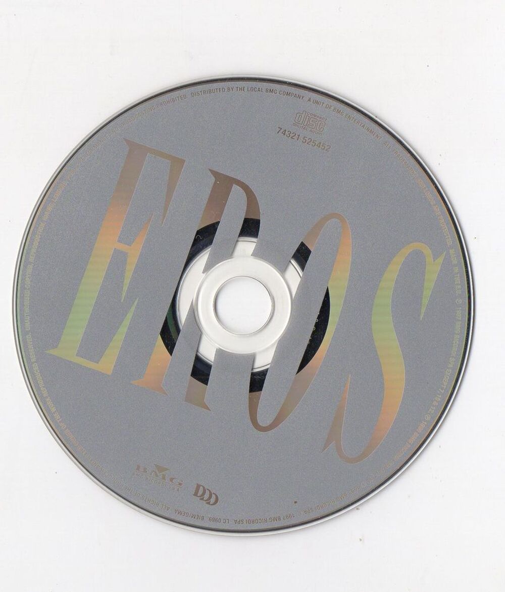 Eros Ramazzotti - Eros 1997 CD et vinyles