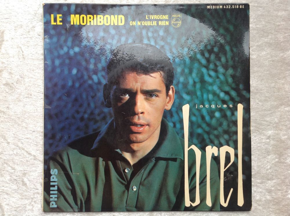 JACQUES BREL 3 TITRES DONT LE MORIBOND Envoi Possible
CD et vinyles