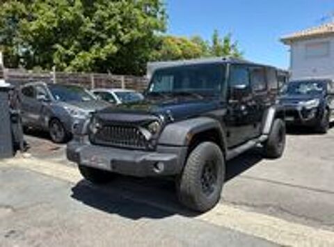 Wrangler 2.8 CRD 200 Unlimited Sport 2012 occasion 33560 Carbon-Blanc