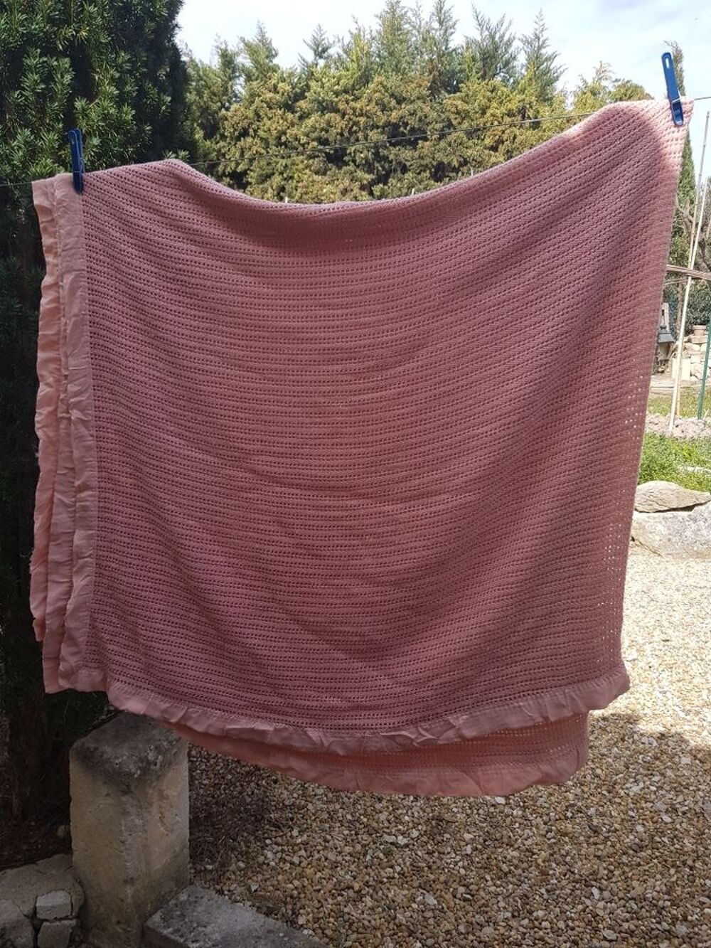 grande couverture shabby vintage Dcoration