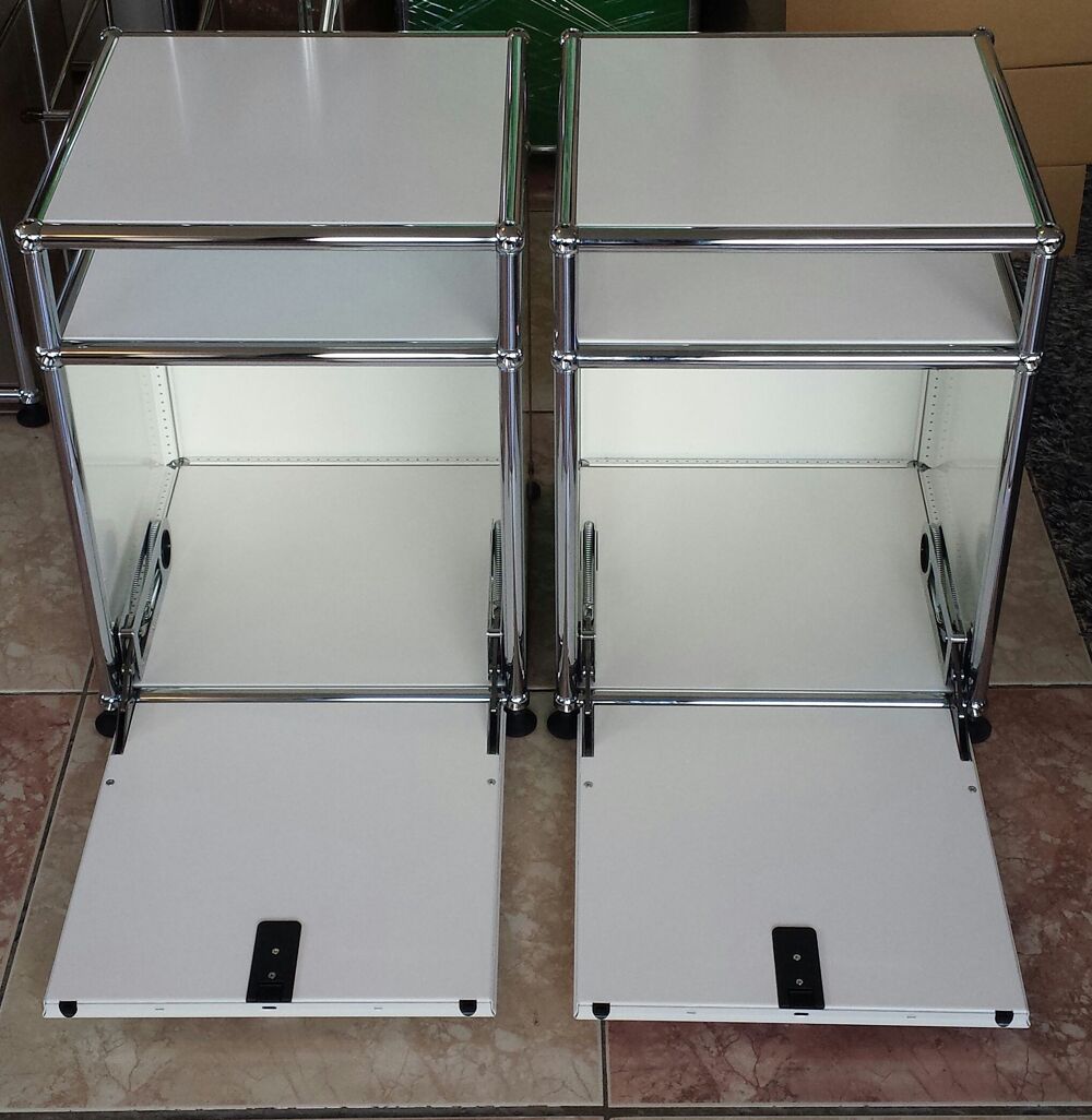 Petite table de chevet usm haller couleur blanche Meubles