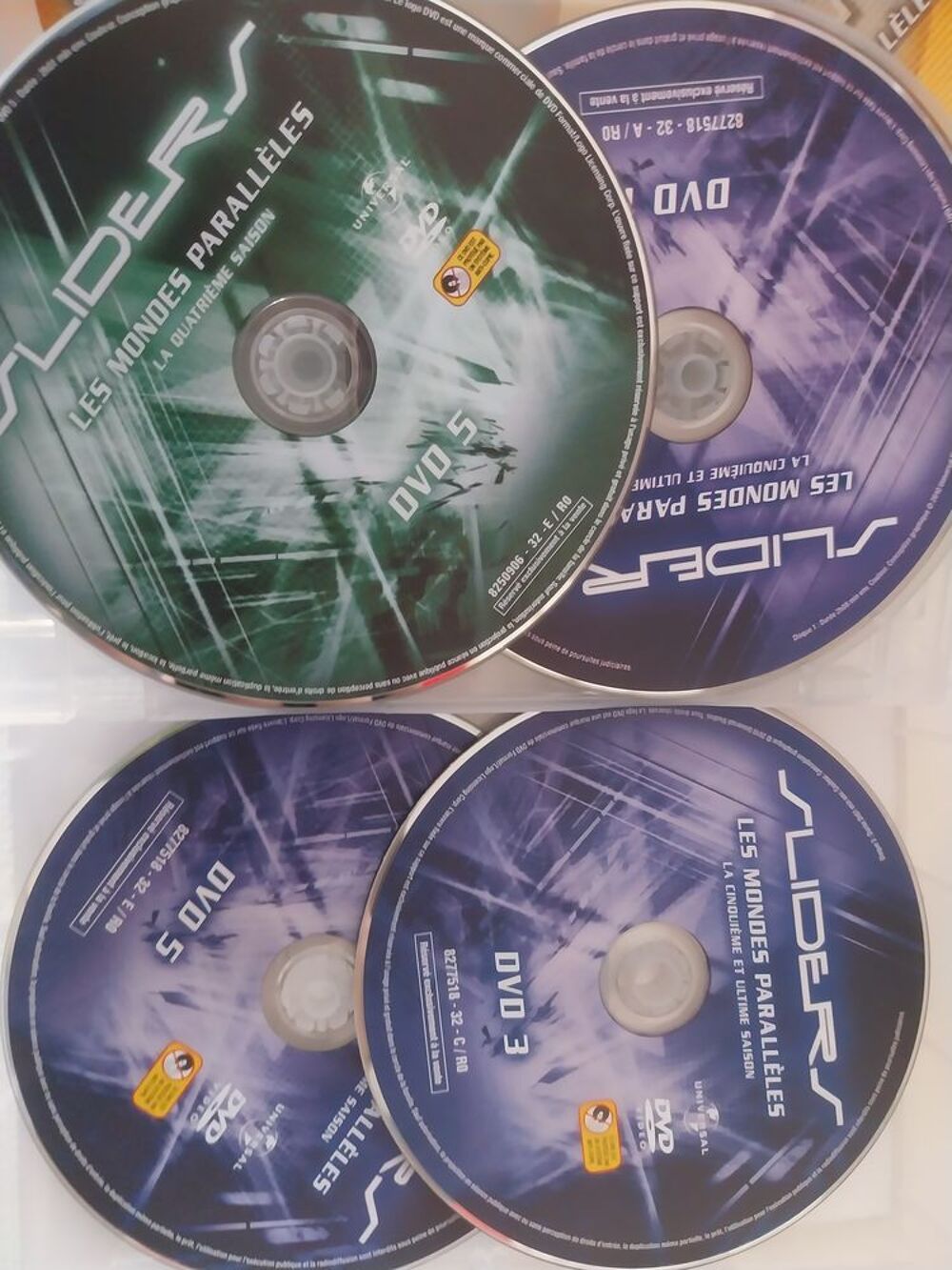 COFFRET 23 DVD SLIDERS DVD et blu-ray