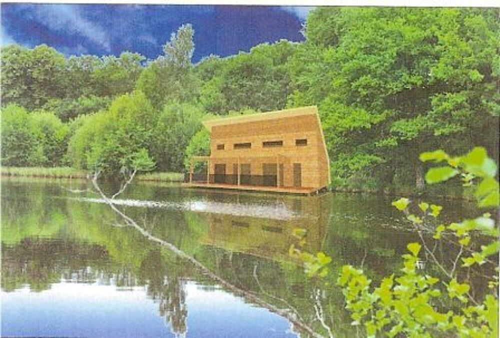 Vente Terrain Etang avec possibilité de construction gîtes de pêche. Quinssaines