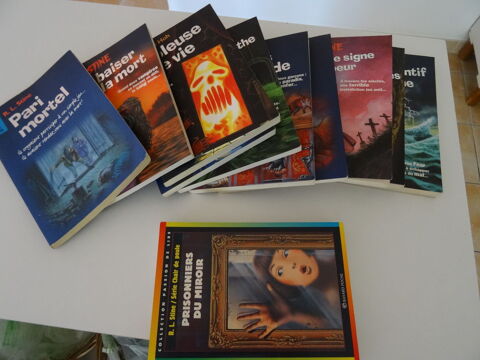 R.L. Stine,Lot 11 romans,J'ai Lu,Peur Bleue,Enfant 20 Saint-Ambroix (30)