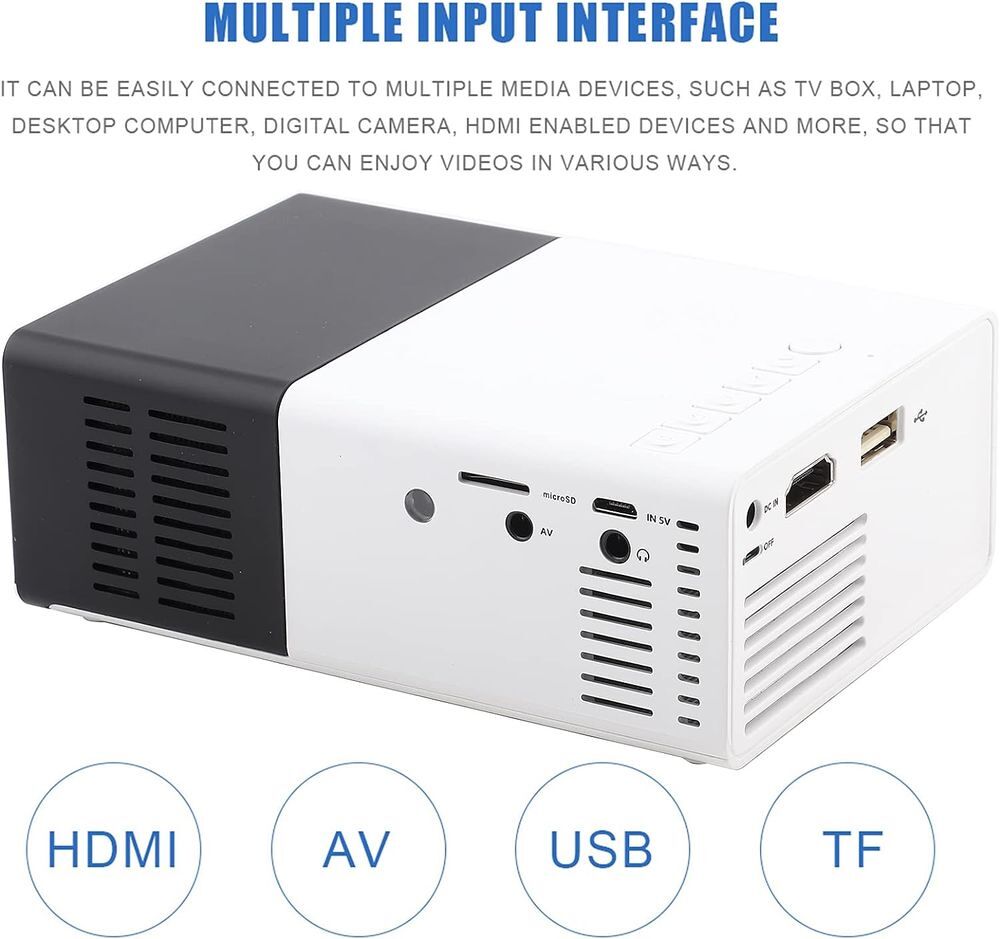Mini projecteur Photos/Video/TV