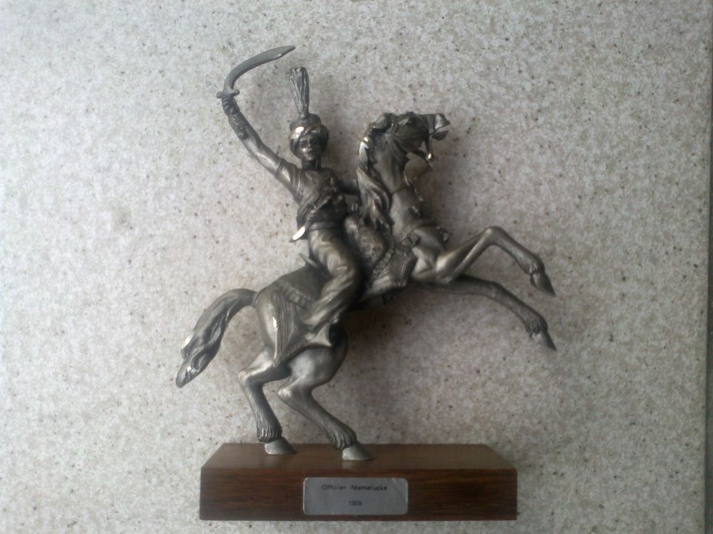 Officier mameluck &agrave; cheval 