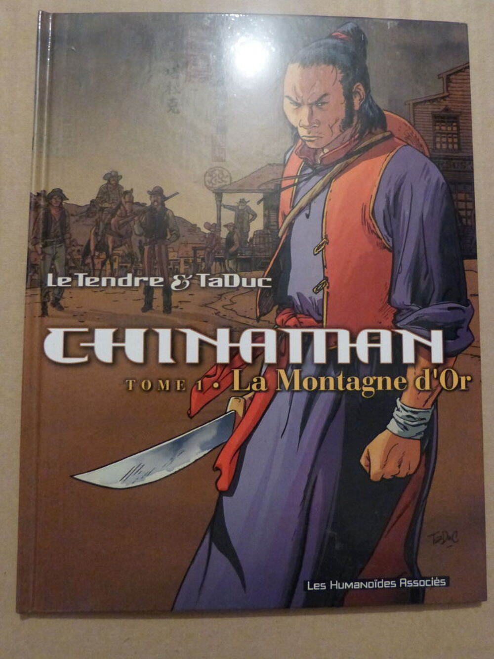 BD CHINAMAN N&deg; 1 d&eacute;dicac&eacute;e Livres et BD