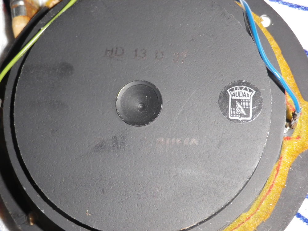 Haut-parleur m&eacute;dium AUDAX HD13D37 Audio et hifi
