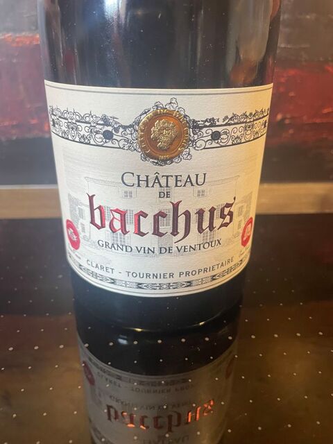 VENTOUX Château de BACCHUS 2019 _L'autre Châteauneuf du Pape 50 Vigneux-sur-Seine (91)