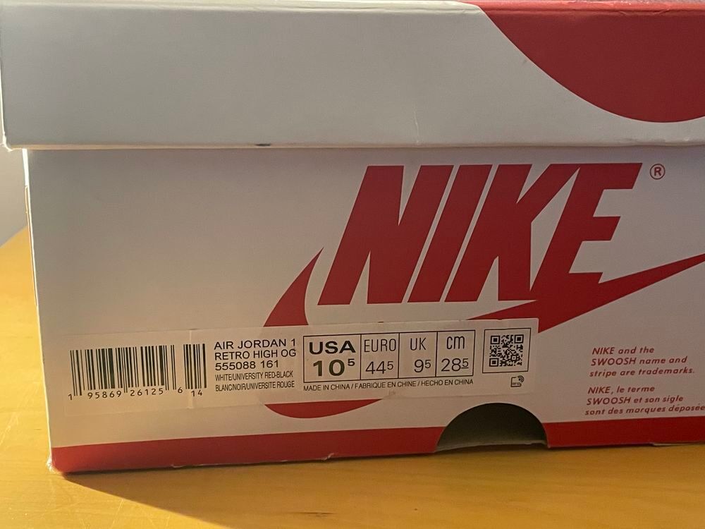 Air Jordan 1 pointure 45 Chaussures