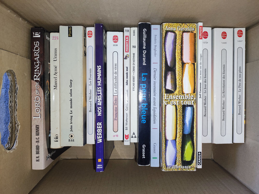 Lot de 15 livres Livres et BD