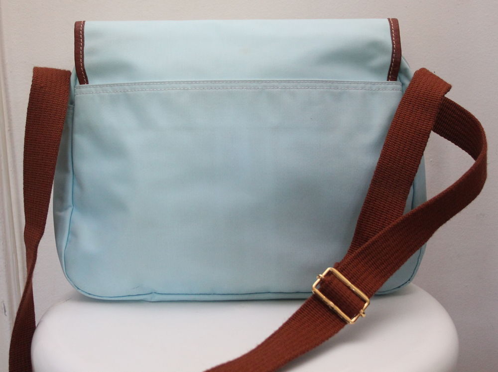 Sac besace toile et cuir LONGCHAMP Maroquinerie