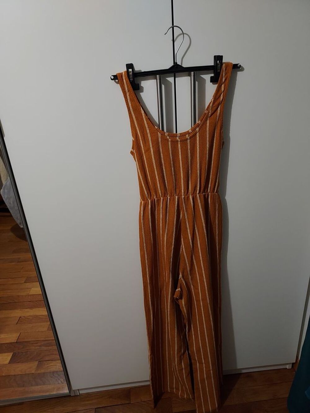 Combi ray&eacute;e jaune/orange blanc Vêtements