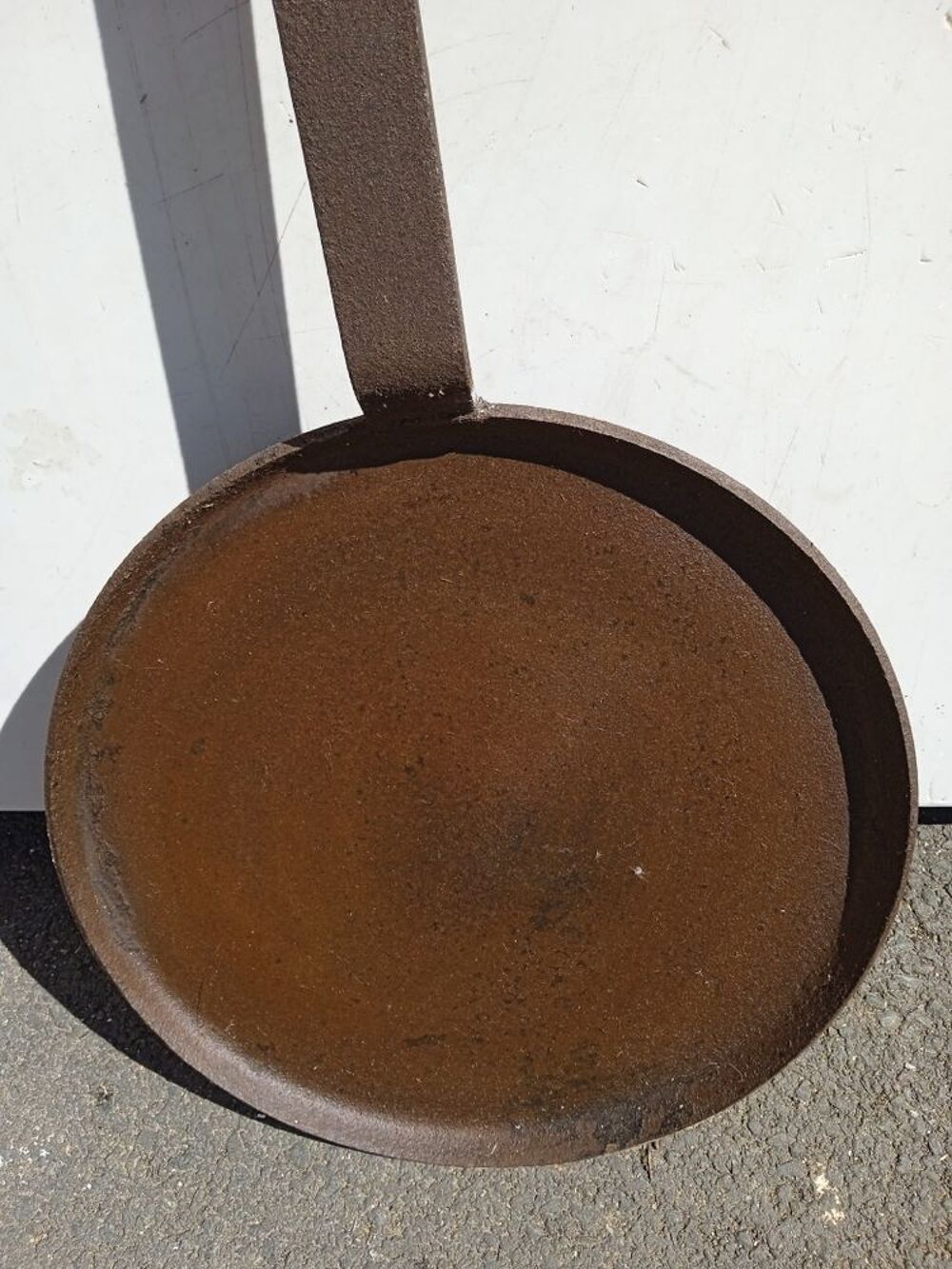 galetiere ou cr&ecirc;pi&egrave;re en fonte ancienne Bricolage
