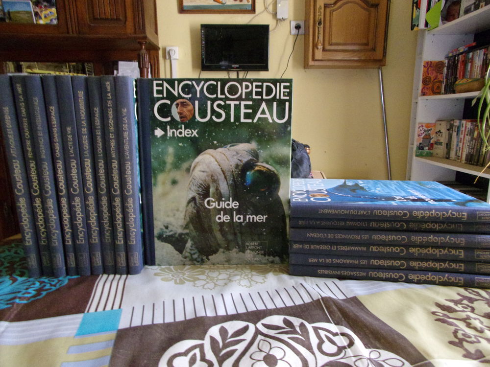 Encyclop&eacute;die Cousteau Livres et BD