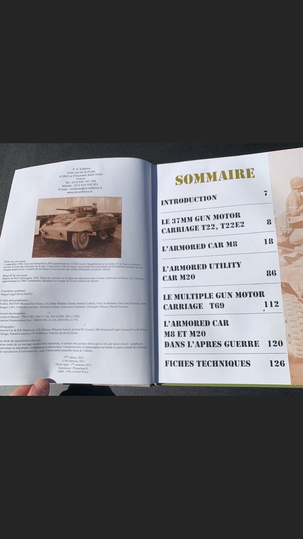 Livre L'armored car Ford M8 M20&nbsp; Livres et BD
