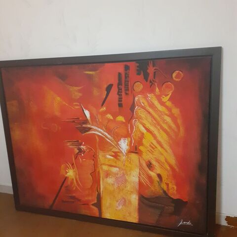 Très beau tableau moderne 240 Gurmençon (64)