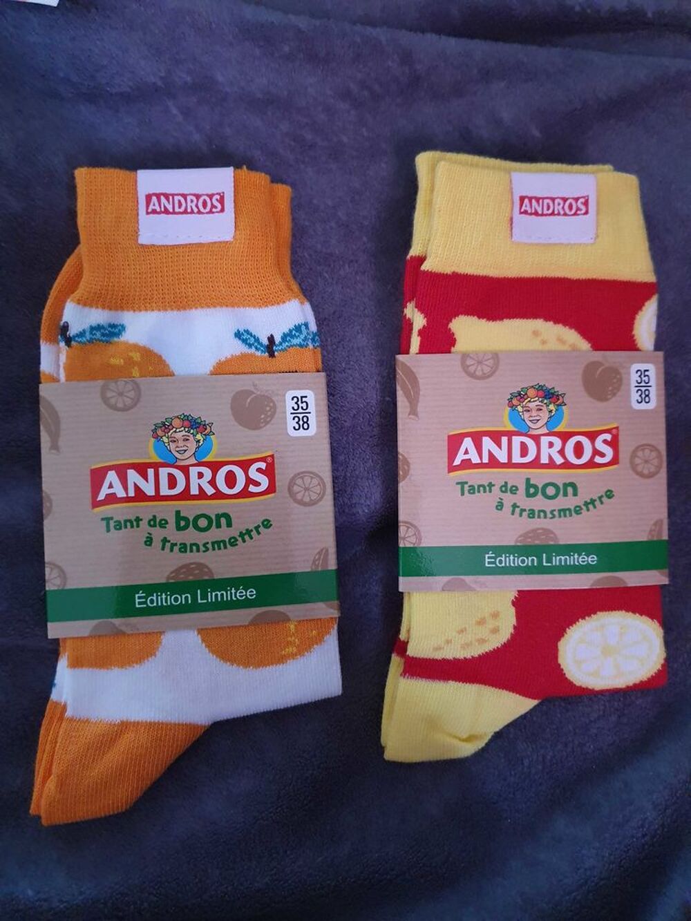 chaussettes Edition Limit&eacute;e Andros 