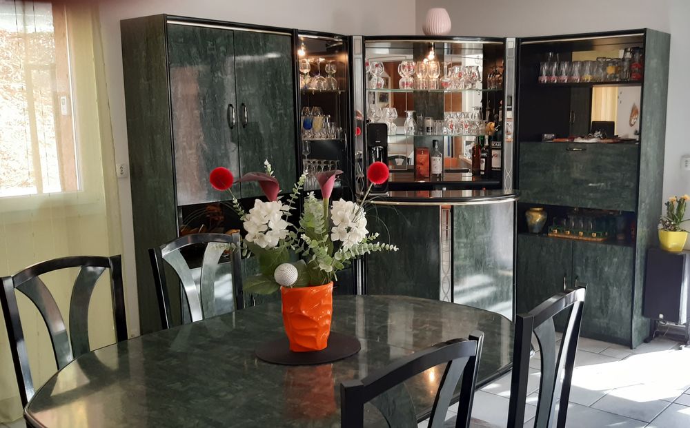 Ensemble de 7 meubles salon / salle &agrave; manger Meubles