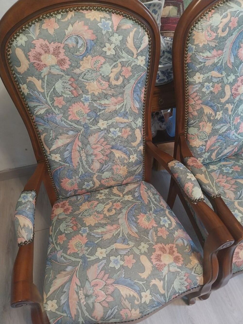 Fauteuil Voltaire tr&egrave;s peu servi d&eacute;coration vintage Meubles
