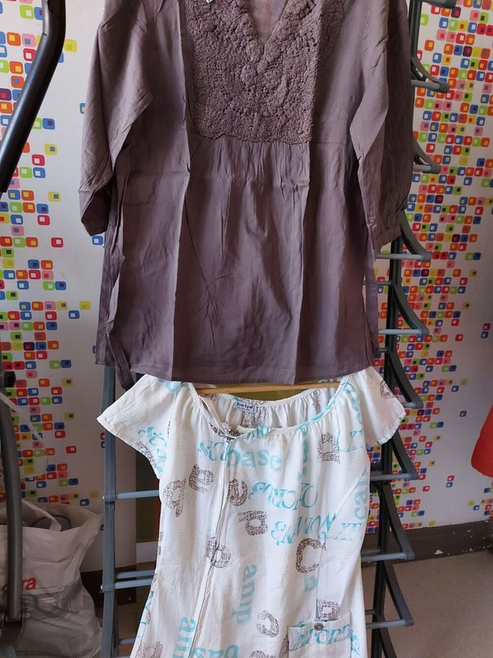 grande robe, tuniques, ensemble haut et pantalon Vêtements