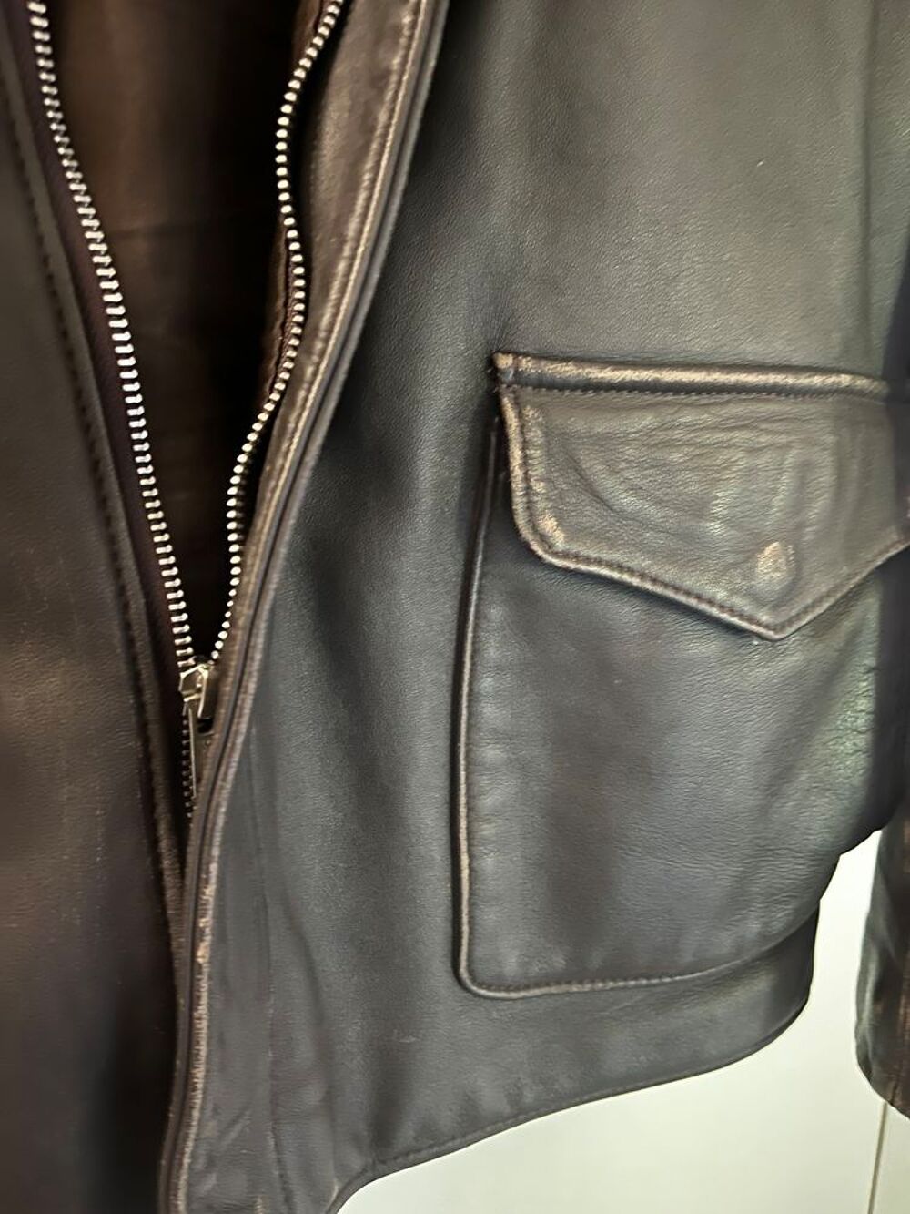 Blouson cuir Indiana Jones Vêtements