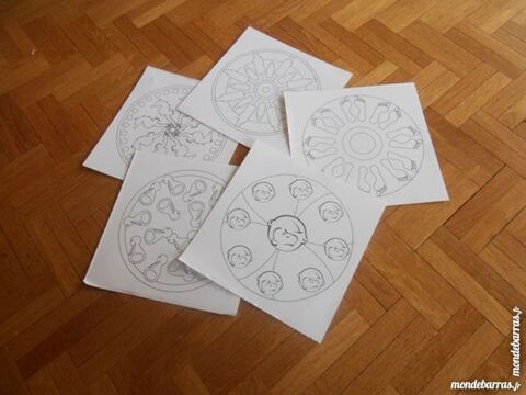 Lot de 22 mandalas (9) 3 Tours (37)