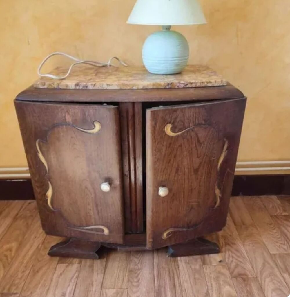 Table de nuit ancienne Meubles
