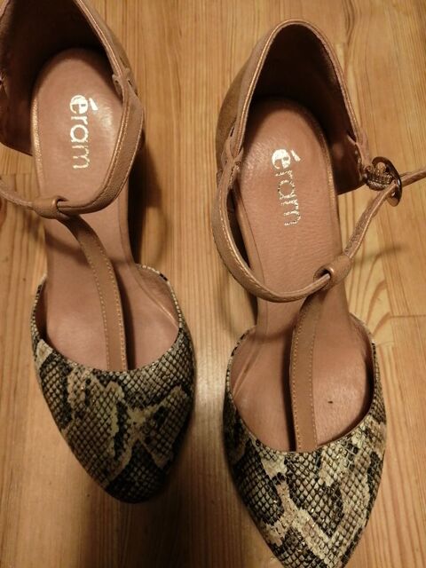 tr�s beaux escarpins 37 beige  Eram  20 La Ciotat (13)