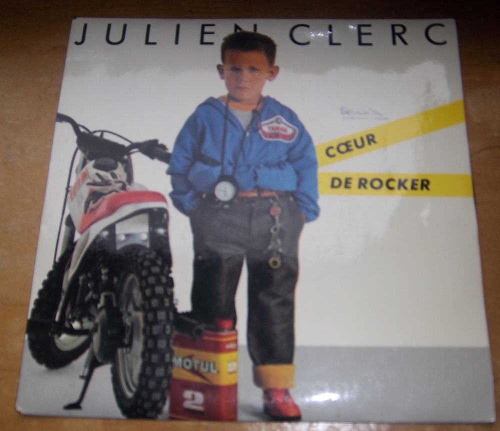 45 tours Julien Clerc coeur de rocker CD et vinyles