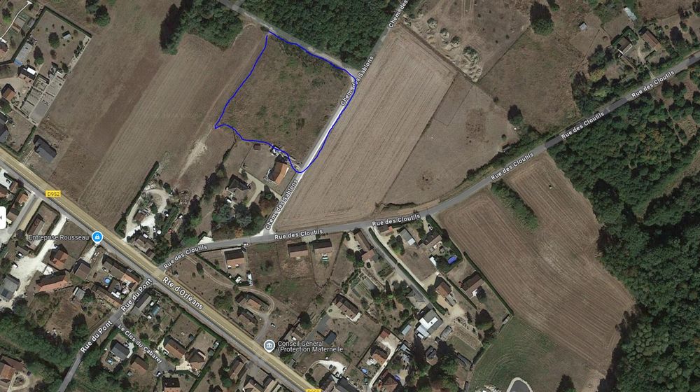 Vente Terrain terrain constructible de 7800m2 Bray-en-val