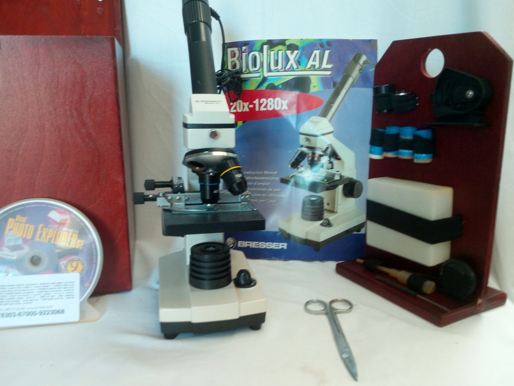 Microscope &eacute;lectronique Biolux AL Consoles et jeux vidos