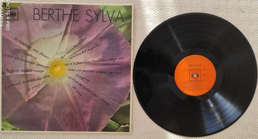 DISQUES 33T VINYLS ? Berthe SILVA CD et vinyles