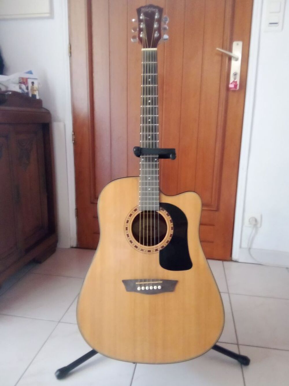 Guitare folk &eacute;lectro acoustique Instruments de musique