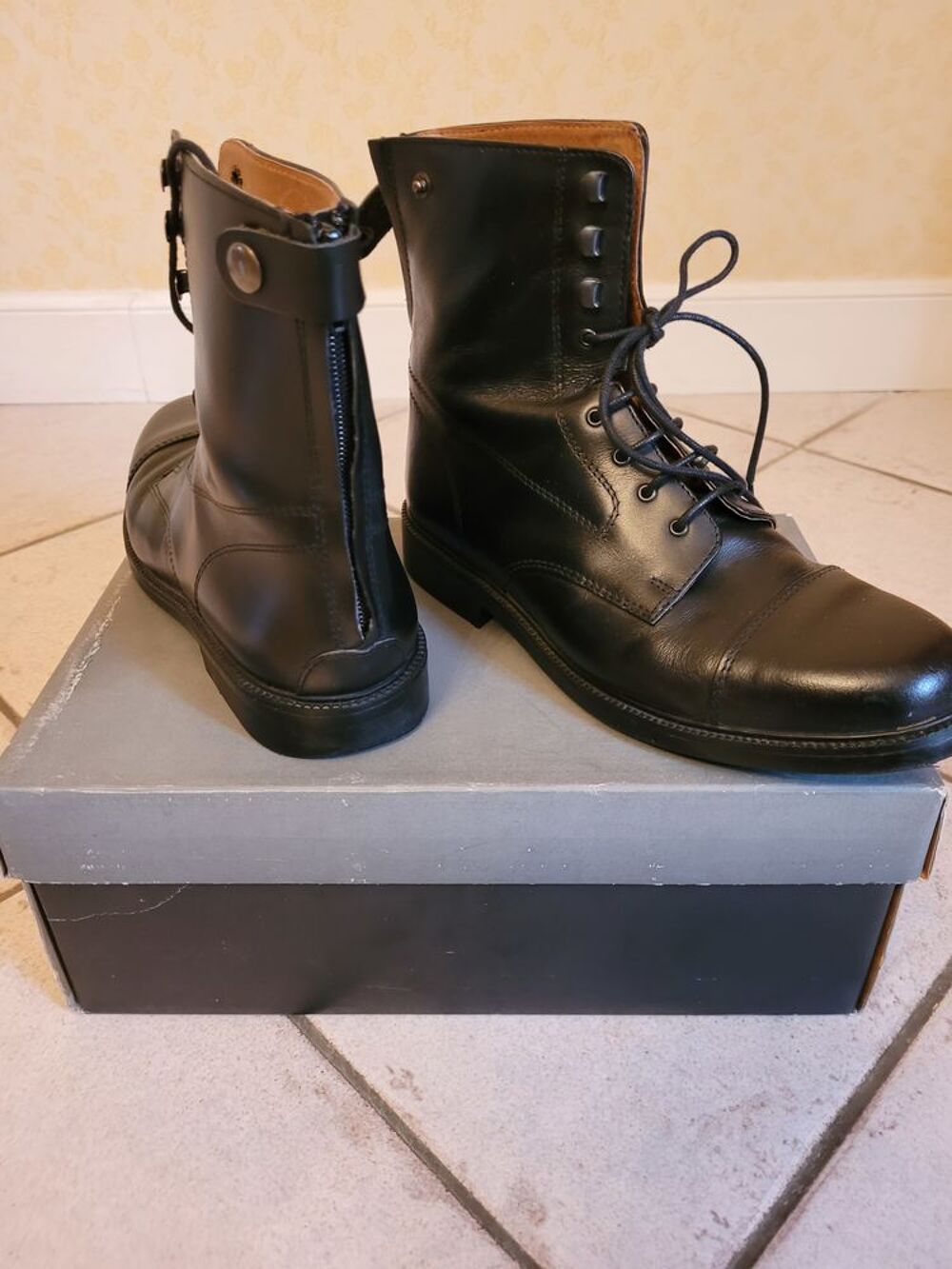 Boots rangers Maroquinerie
