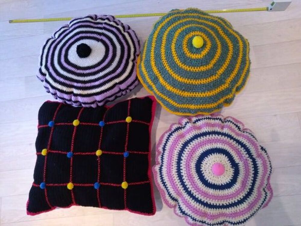 COUSSIN POUR L ASSOCIATION UN RONRON D ESPOIR 33 Décoration