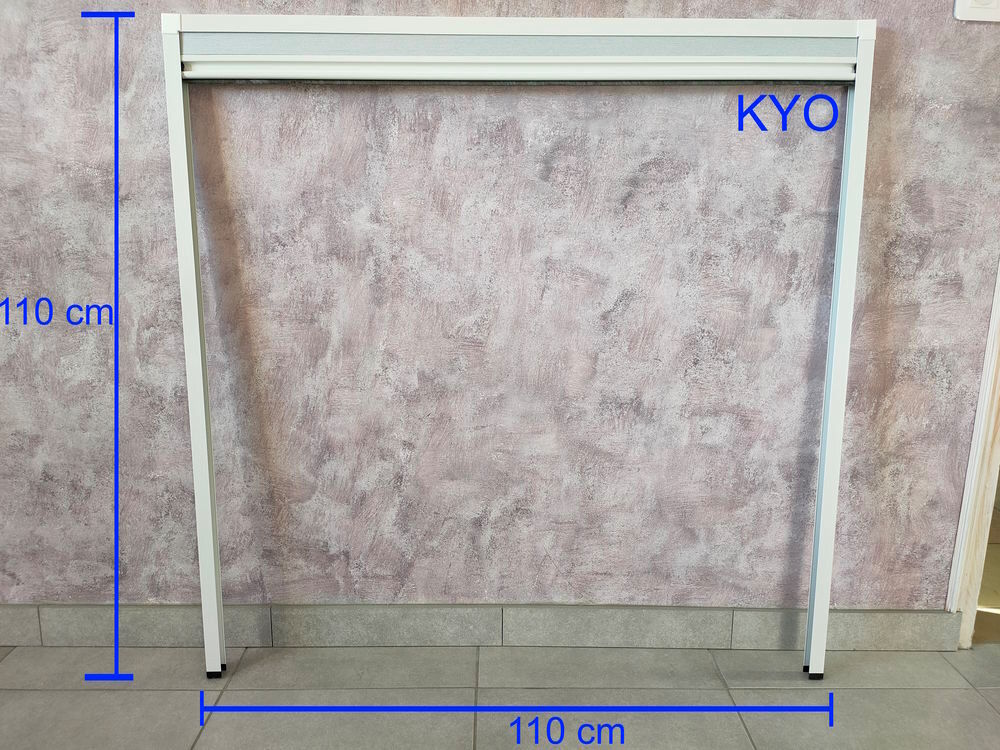 Porte accord&eacute;on coulissante pliante 110x110cm placard blanc Bricolage