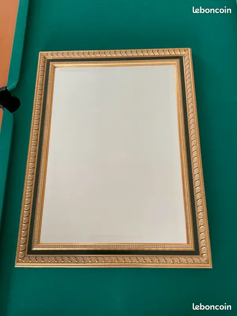 MIROIR en verre biseaut 83cmx63cm 45 Sausheim (68)