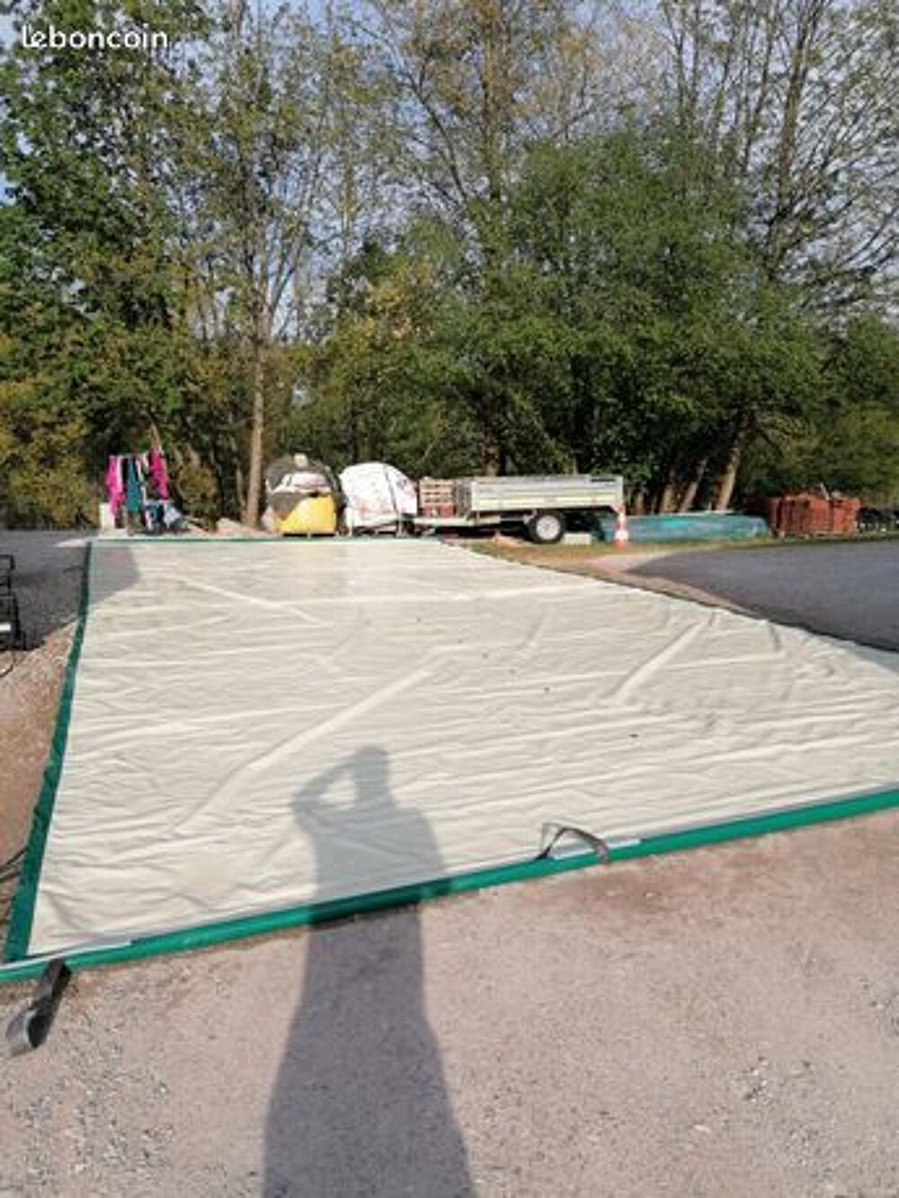 B&acirc;che d'hivernage PVC 
Jardin