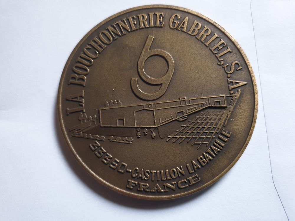 M&eacute;daille 120e Anniversaire
1868-1988 