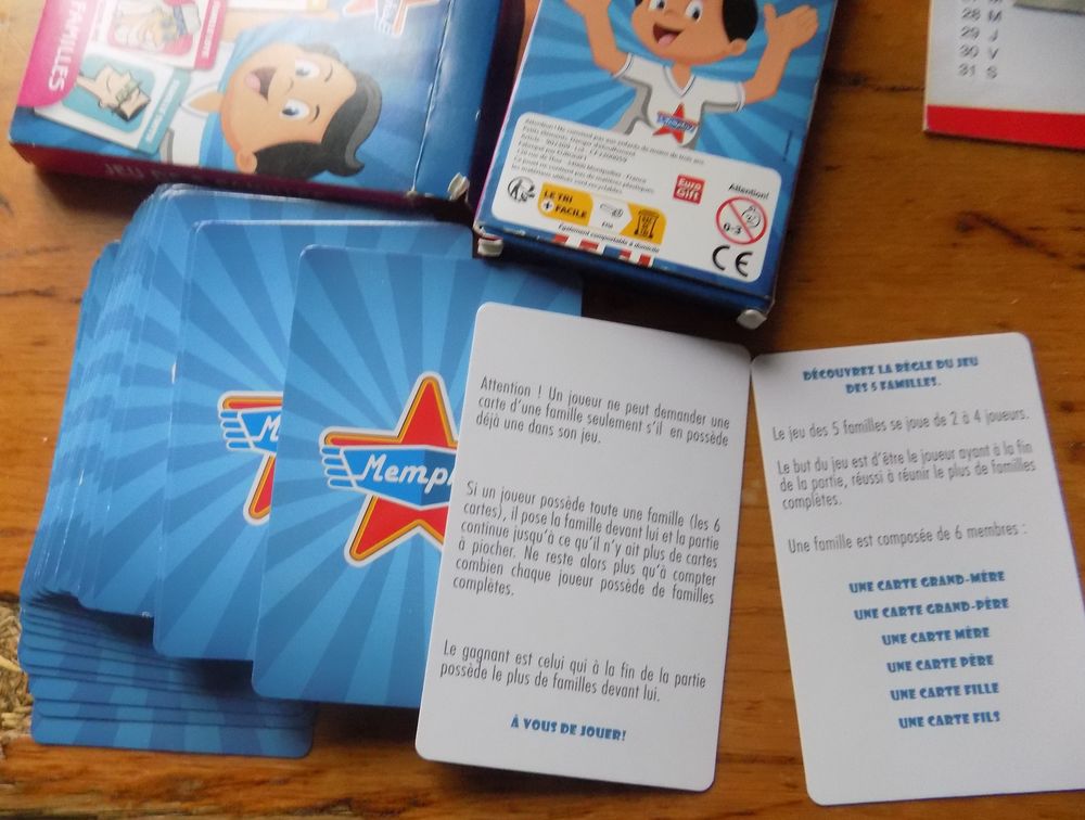 2 jeux 5 familles Jeux / jouets