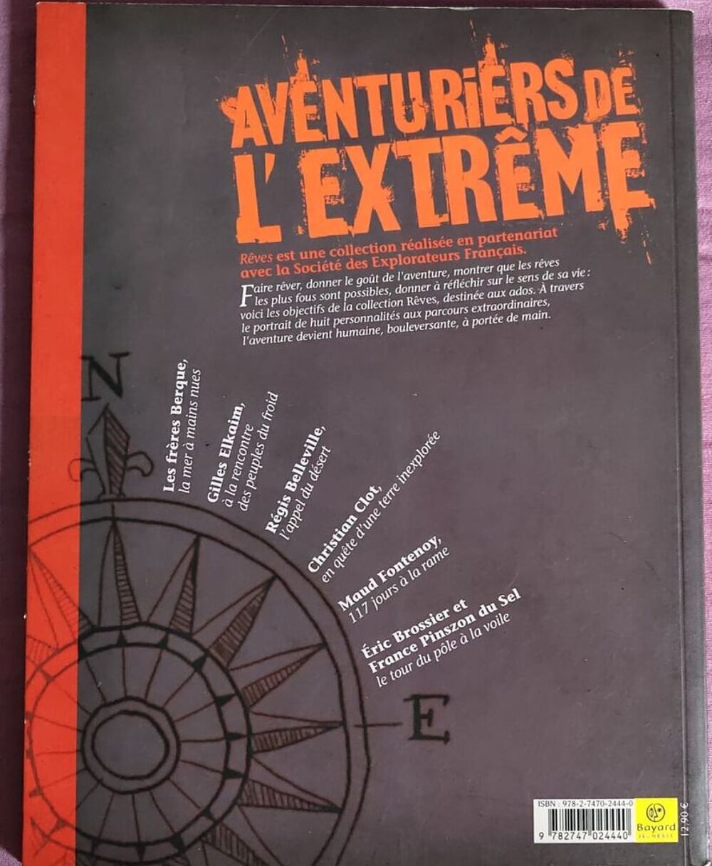 Aventuriers de l'extr&ecirc;me Livres et BD
