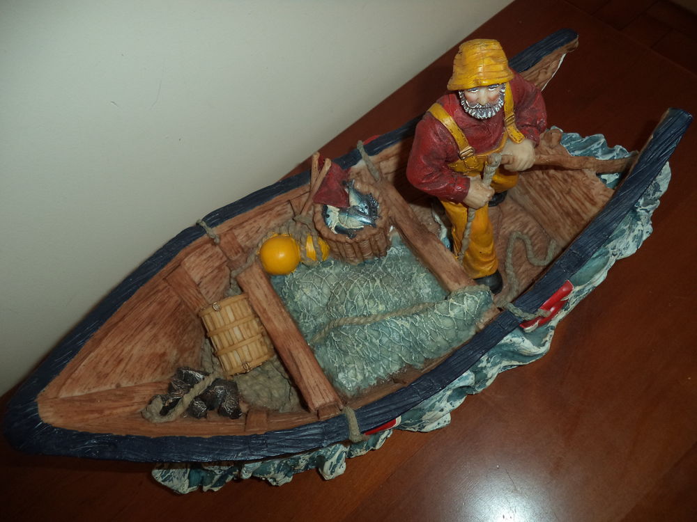 Bateau de p&ecirc;cheur d&eacute;coratif. Décoration