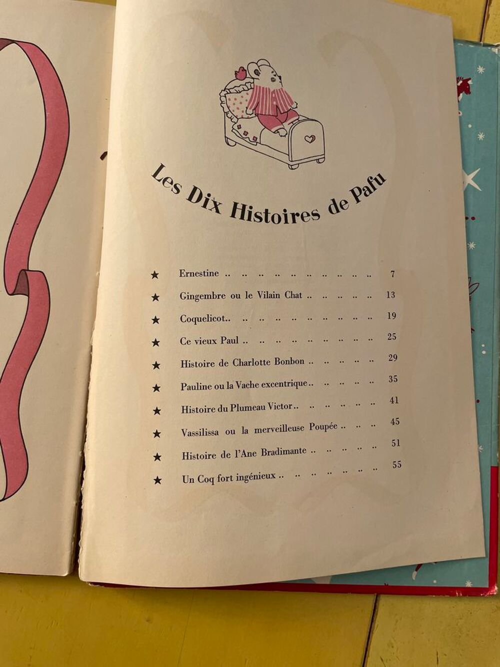 Livre ancien 1946 L'OURS PAFU RACONTE 10 histoires contes Livres et BD