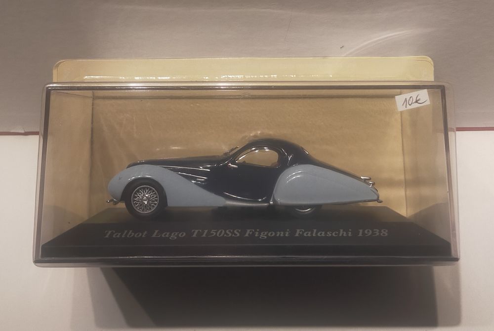 Talbot Lago T150SS de 1938 au 1/43e
