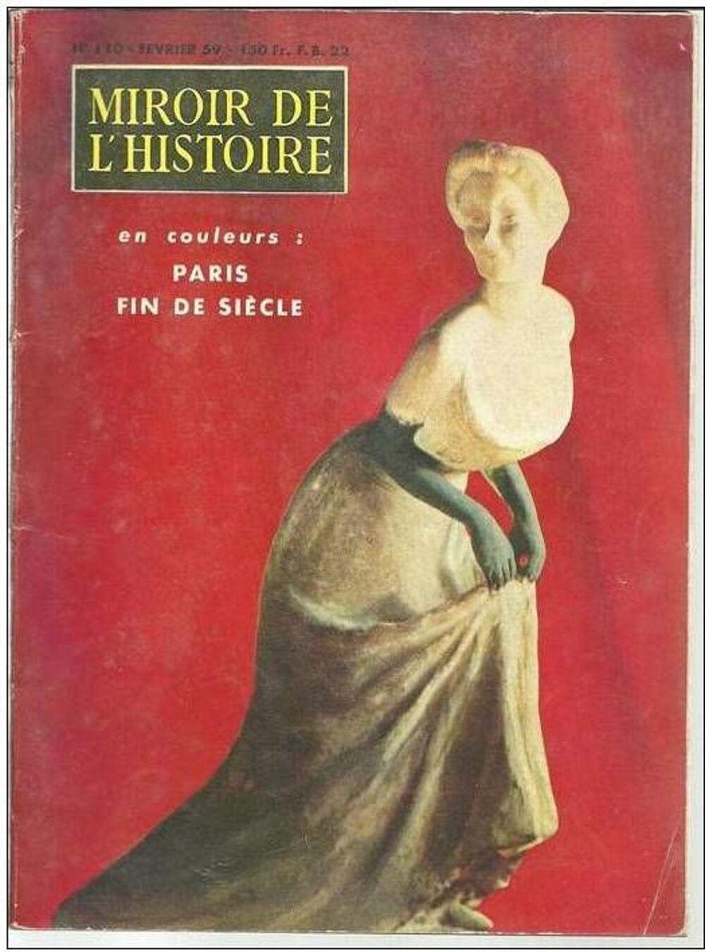 Revue &quot;Miroir de l'Histoire&quot; (N&deg;110 - F&eacute;vrier 1959) Livres et BD