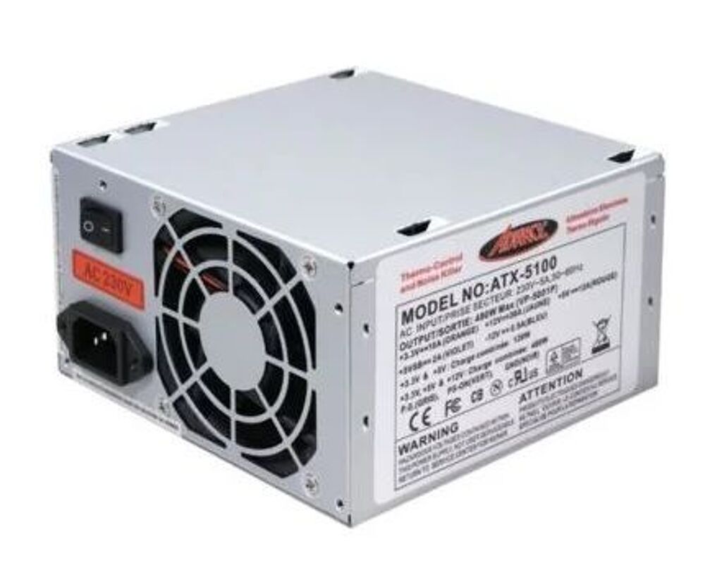 Alimentation PC ATX - 20+4 / 4 - 480 Watts Matriel informatique