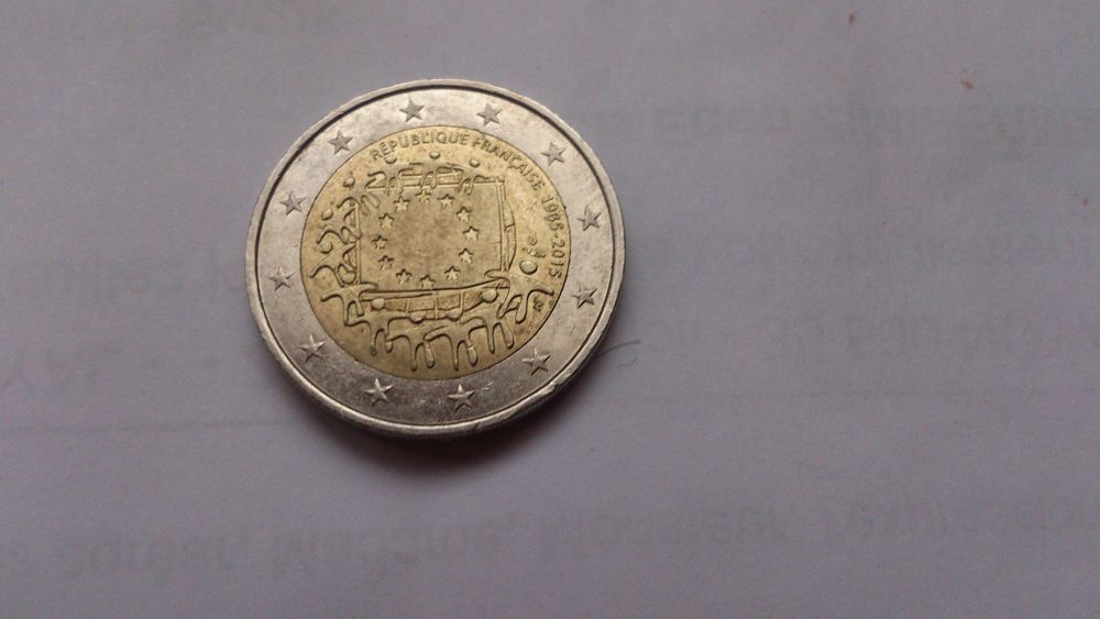 2 Euro FRANCE 2015 Comm&eacute;mo 30 ans Europe 