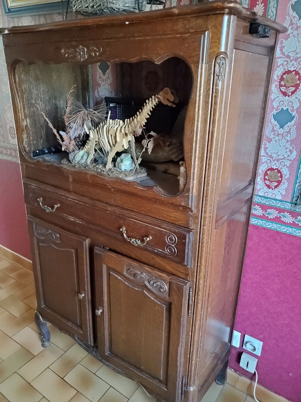  Meuble chene aquarium Meubles