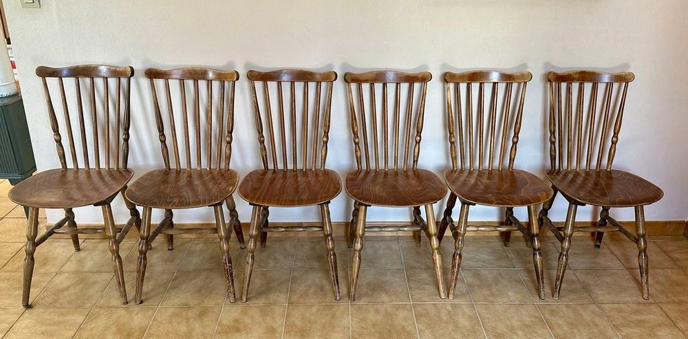 Lot de 6 chaises bistrot Meubles